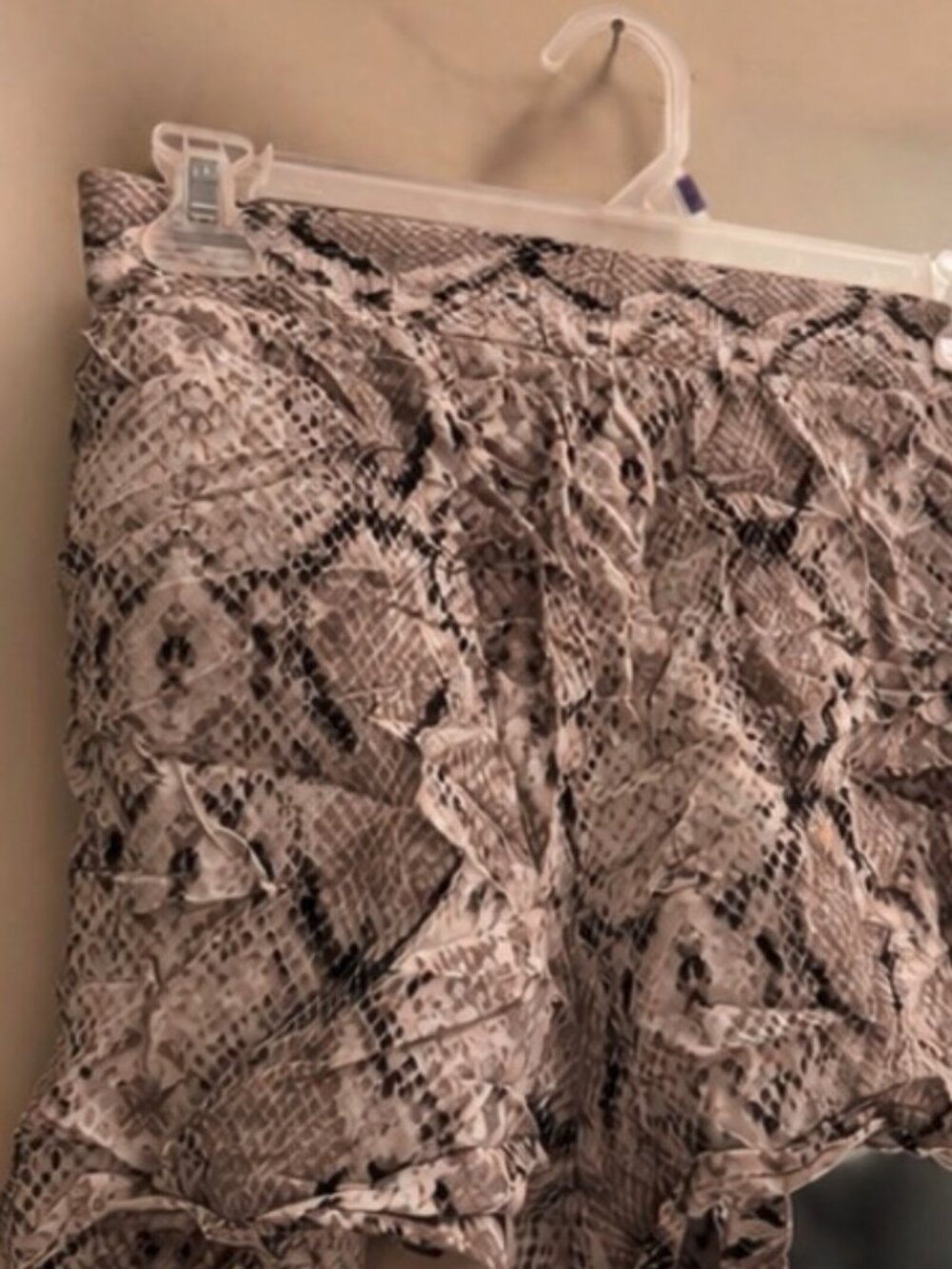 Apt. 9 Women’s Snake Print Shorts 3XL